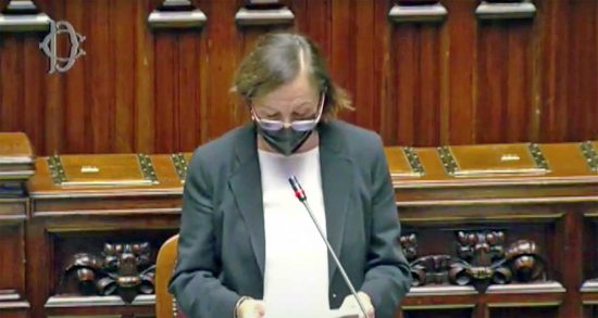 La ministra Luciana Lamorgese risponde al question time