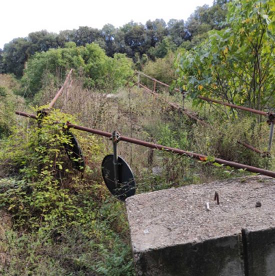 Civita Castellana - L'area di accesso al tempo di Giunione