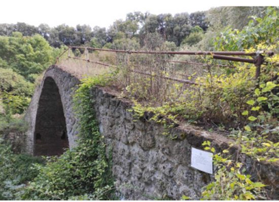 Civita Castellana - L'area di accesso al tempo di Giunione