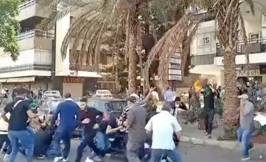 Gli scontri a Beirut
