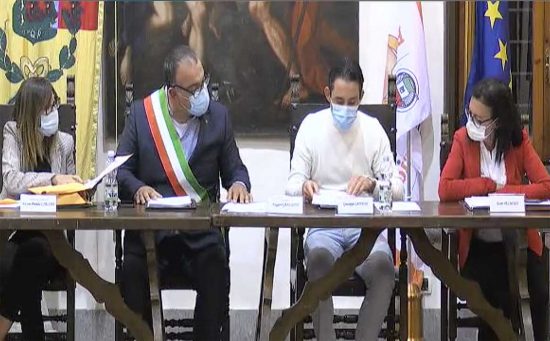 Vitorchiano - Grassotti sindaco - Consiglio d'insediamento