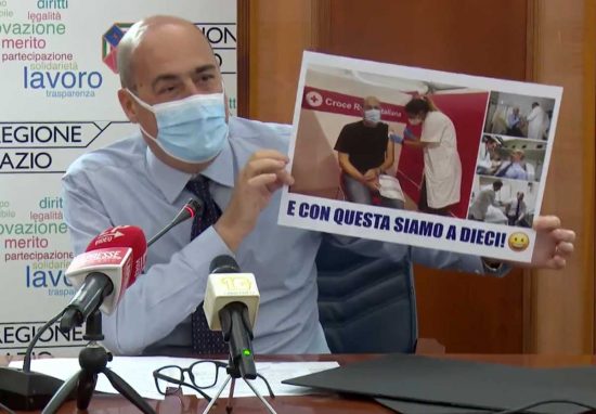 Zingaretti e la fake news sulle vaccinazioni