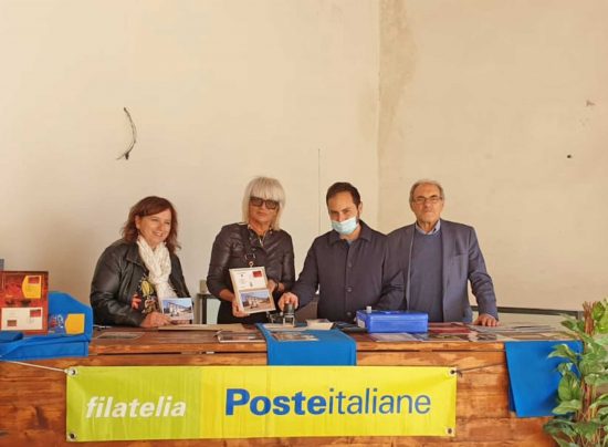 Castiglione in Teverina - 700 anni dalla morte di Dante Alighieri, un timbro e una cartolina 