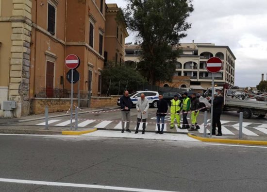 Civitavecchia - Aperto il varco 