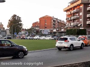 Viterbo - Traffico in tilt sulla Cassia Nord