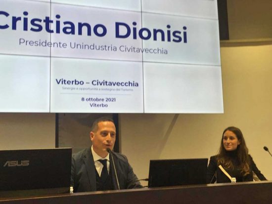 Viterbo - L'incontro giovani Unindustria - Dionisi e Sensi