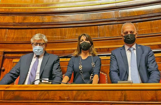 Umberto Fusco, Simona Pergreffi. e Giorgio Maria Bergesio