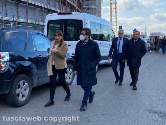 Viterbo - Belcolle la visita di Zingaretti e D'Amato