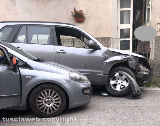Montefiascone - L'incidente al quartiere le Mosse
