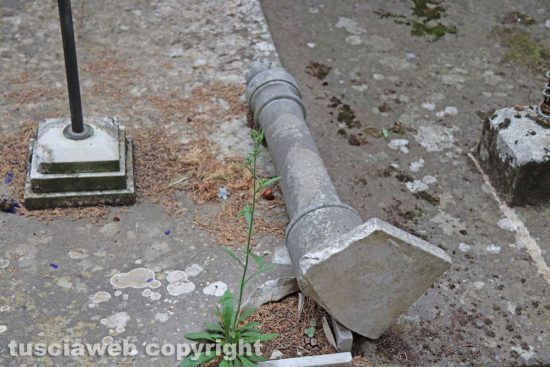 Viterbo - La parte vecchia del cimitero San Lazzaro 