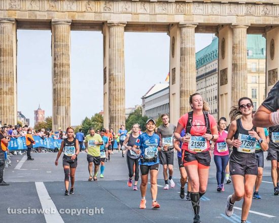 Berlino - Paola Truglio alla maratona di Berlino