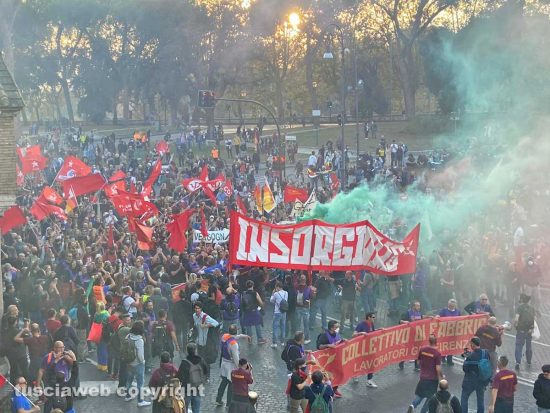 Roma - Manifestanti contro il G20