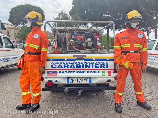 Viterbo - Presentazione del nucleo protezione civile dell’associazione nazionale carabinieri di Viterbo