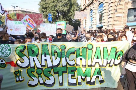 Corteo ambientalista a MIlano