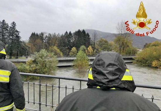 Vigili del fuoco - Fiume in piena