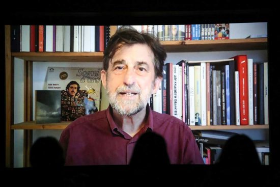 Il saluto di Nanni Moretti al pubblico