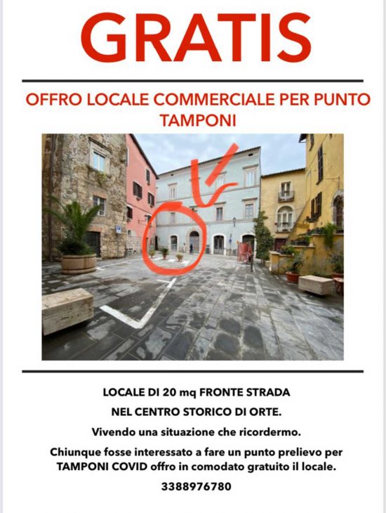 Orte - L'annuncio del signor Baldini