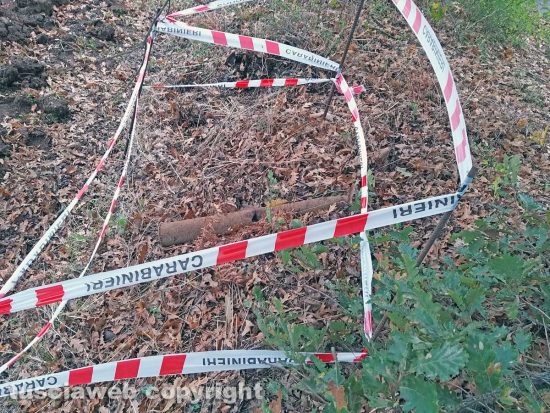 Montefiascone - L'ordigno bellico della seconda guerra mondiale