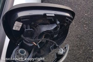 Vignanello - Auto vandalizzate in corso Giuseppe Garibaldi