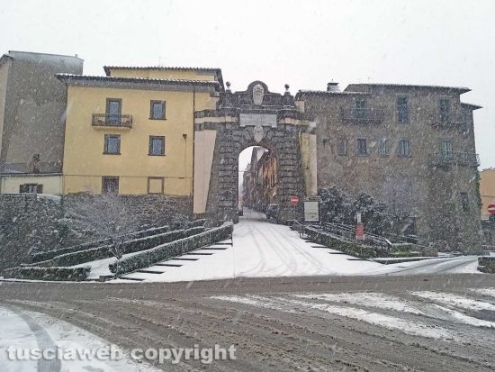 Neve a Montefiascone 