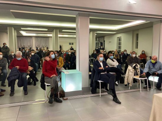 Viterbo - Alessandra Troncarelli e Enrico Panunzi all'incontro La ripartenza e le prospettive del welfare