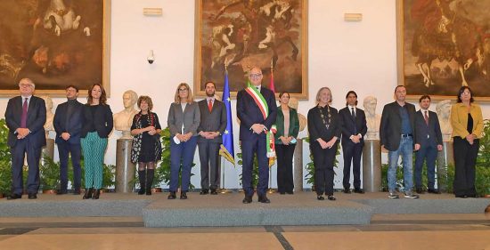 Roma - Il sindaco Roberto Gualtieri presenta la giunta