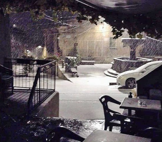 La neve a Latera