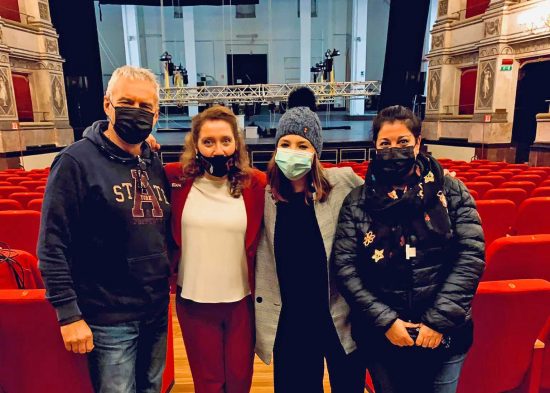 Viterbo - Lo spettacolo teatrale "Misia: confessioni di una concubina"