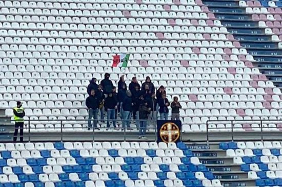 Sport - Calcio - Viterbese - I tifosi a Reggio Emilia