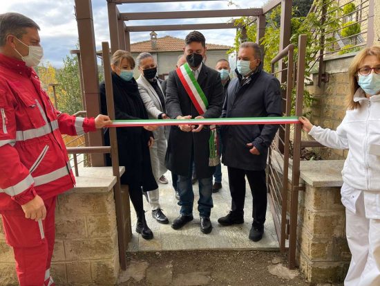 Valentano - L'inaugurazione del poliambulatorio dopo i lavori