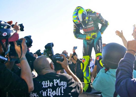 Valentino Rossi - L'ultima gara a Valencia