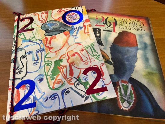 Viterbo - La presentazione del calendario dell’Arma 2022