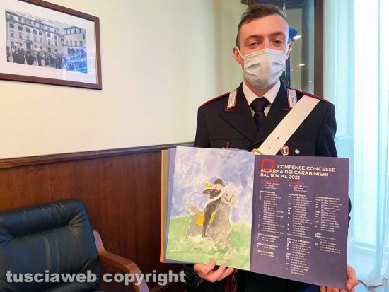 Viterbo - La presentazione del calendario dell’Arma 2022