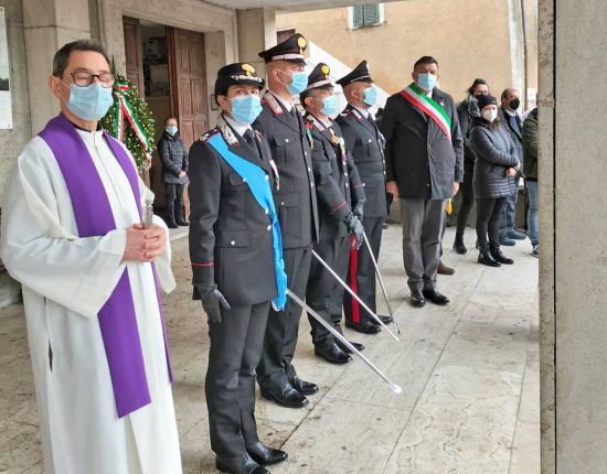 Ischia di Castro - commemorazione dei defunti caduti in guerra