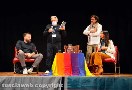 Viterbo - Alessandro Zan, Giancarlo Mazza, Massimo Erbetti e Alessandra Maiorino