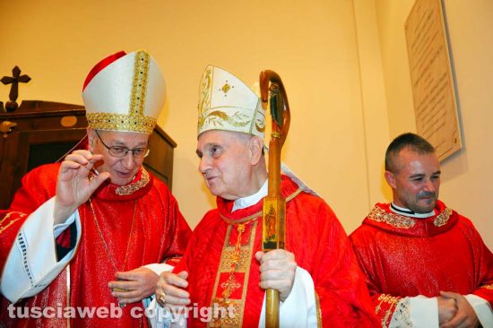 Viterbo - Lino Fumagalli e Angelo Comastri