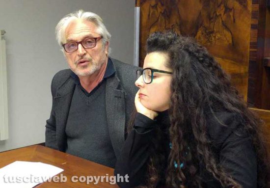 Guido Urbani con Chiara Frontini