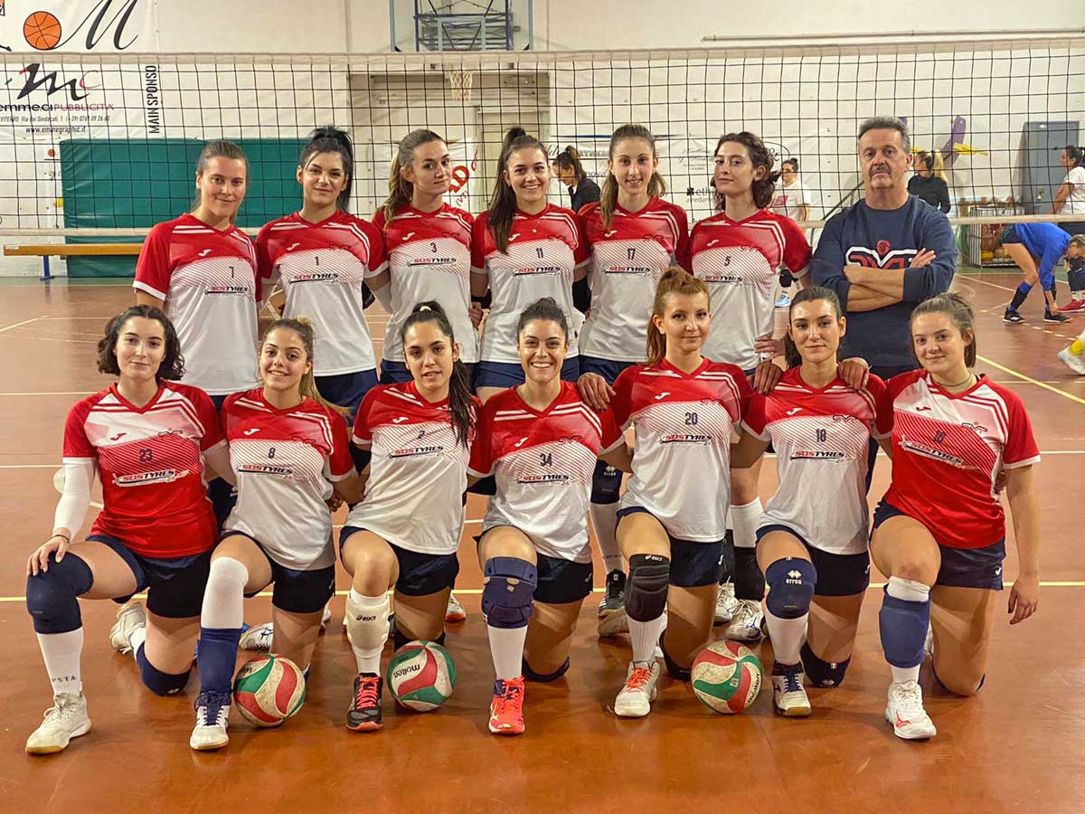 Campionato di volley prima divisione, le ragazze dello Sporting Viterbo
