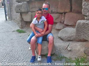 Matias Tomkow con il padre Mirko
