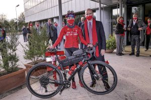 Roma - L'ultima tappa di “una corsa per un’amica”