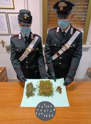 Civitavecchia - La droga sequestrata dai carabinieri