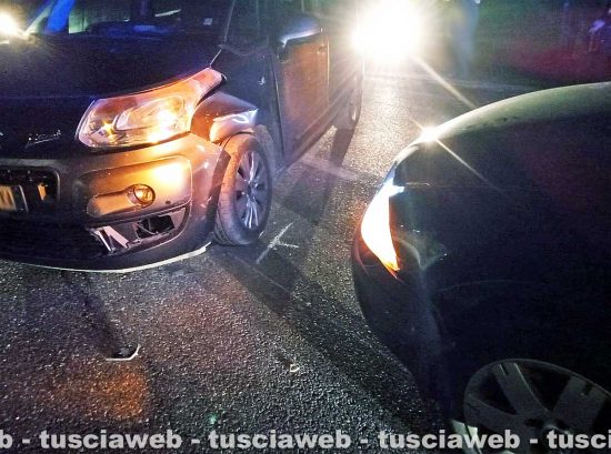 Viterbo - Incidente sulla strada Cimina