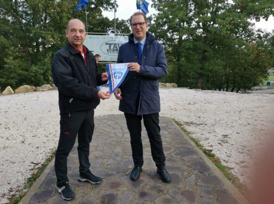 Il rettore Ubertini al Criterium Universitario 2021