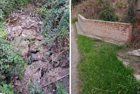 Strada delle Vigne - Il fosso vicino al fiume Fiora