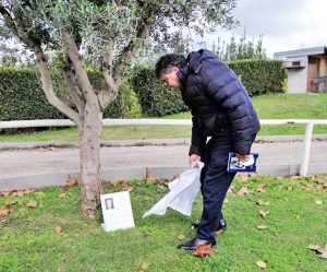 Tarquinia - Emanuele Fiano al memoriale dedicato a suo padre a Semi di pace