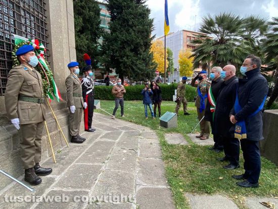 Viterbo - La celebrazione della giornata delle forze armate