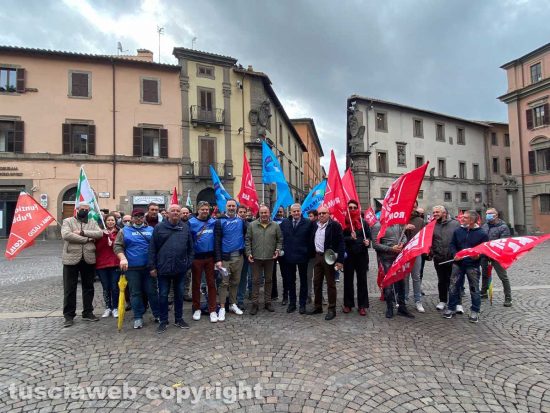 Viterbo - Sciopero nazionale dei servizi ambientali