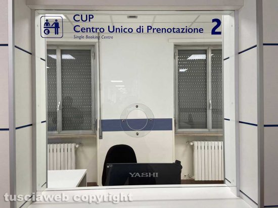 Il cup dell'ospedale di Montefiascone