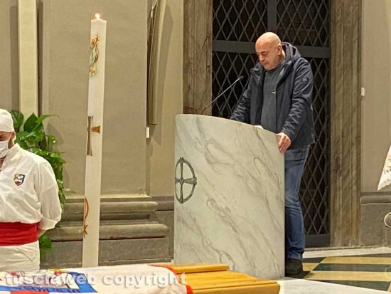 Viterbo - I funerali di Roberto Ubaldi - Sandro Rossi