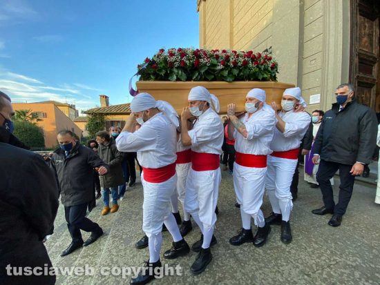 Viterbo - I funerali di Roberto Ubaldi